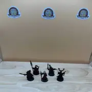 40k Warhammer Eldar Aeldari Seer Council Squad Games Workshop GW Metal Warlock