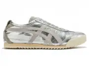 asics Japan Onitsuka Tiger WOMEN MEXICO 66 DELUXE 1182A467 SILVER/PIEDMONT GREY