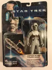 STAR TREK First Contact Movie Captain Picard Starfleet Spacesuit Playmates 1996