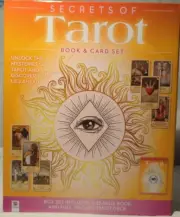 The Secrets Of Tarot Book and Card Set 32 page Book 78 Card Tarot Deck