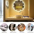 LED Make Up Mirror Lights Hollywood Style 8/12 Bulbs Dimmable Lamp Vanity Light