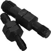Luxshiny 2pcs Spark Plug Thread Rethreader Tool Set Efficient Automotive Repair for Quick Restoration of Spark Plug Threads Compatibility Portable and Reusable Design