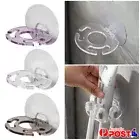 Toothbrush Holder Wall Mount Sucker Bathroom Suction Cup ToothpasteStorage AU