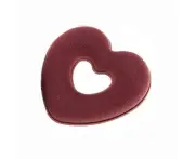 Women Heart Donut Shaped Bun Wraps Hair Clip Set Hair Updo Maker Sponge Foam-Coffee