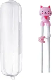 kids Chopsticks, 1 Pair Training Chopsticks for Kids with Case, Learning