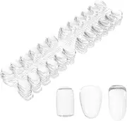 3 Sets Nail Color Card Nail Tip Nail Polish Tester Pusher Clear Nail Polish Nail Sample Nail Accessories Nail Art Nail Dip Nail Tester Sticks Nail Tools Nail Gel Transparent