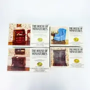 Xacto House Of Miniatures 40001 40016 40024 40017 Chippendale Desk Lowboy Lot