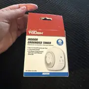 Hyper Tough Analog Indoor Grounded Timer, Single Outlet ✨NEW✨