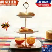 3 Tier Cake Stand Cupcake Holder Set White Crystal Dessert Display Wedding ParDY
