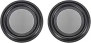 uxcell 2Pcs 3.5" 92mm Bass Speaker Passive Radiator Auxiliary Rubber Vibration Plate Subwoofer DIY Repair