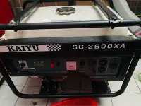 在飛比找Yahoo!奇摩拍賣優惠-(二手發電機) 3600W 發電機 (手拉式) 110V /