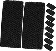 NAMOARLY Belt Strap Loop Keepers Set 10pcs Heavy Duty Nylon Fabric Belt Holders Extension Cord Organizer Straps Retainer