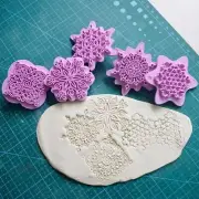 Mandala Dotting Tools Embossing Stamp Pottery Sculpting DIY Decorating Supplies