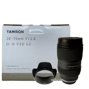 New TAMRON 28-75mm f2.8 Di III VXD G2 Lens for Sony E Mount Mirrorless (A063)