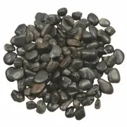 Tuscan Path 15-20mm 10kg Polished Black Pebbles