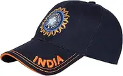 [WMX] KD India Cap Hat Team Cricket ODI T20 Test Head Wear White Blue Camo