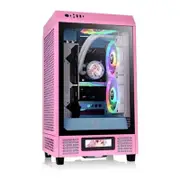 Thermaltake The Tower 200 Tempered Glass Mini-ITX Case - Bubble Pink [CA-1X9-00SAWN-00]