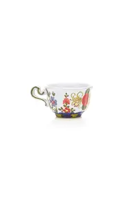 [Moda Domus] Set-Of-Four Carnation Teacups and Saucers
