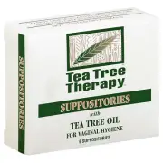 Tea Tree Therapy Suppositories 2 g 6 Pieces 1 Each (Pack of 3)
