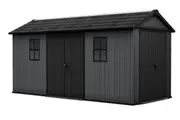 Keter Newton Plus Double Door Shed 7.5x15 (2.3 x 4.6m)