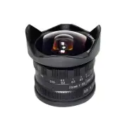 Pixco APS-C CL-Mil7528N 7.5mm F2.8 Fish-eye Wide Angle Manual Fixed Lens Canon