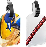[CWAGFEQZ] 2-Pc Luggage Tag,Bag Tags for Luggage,Travel Suitcase Tags,Baseball
