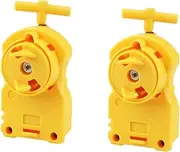 Kisangel 2pcs Random Color Gyro Emitter Launcher Burst Launcher Accessory for Various Design for for Competitive Gyro Matches Random Color