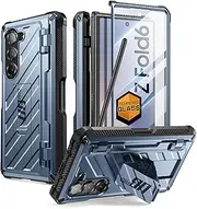 [SUPCASE] for Samsung Galaxy Z Fold 6 Case with S Pen Holder (Unicorn Beetle Pro), [Built-in Tempered Glass Screen Protector & Stand] [Military-Grade Protection] Phone Case for Galaxy Z Fold 6, Tilt