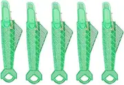 5X Green Sewing Machine Needle Threader Stitch Insertion Tool Automatic