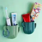 Shelf Wall-mounted Storage Rack Cactus Hook Toothbrush Holder Shaver Organizer