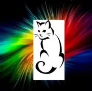 LARGE CAT AIRBRUSH, PAINT BRUSH TEMPLATE ART STENCIL