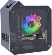 GeeekPi Mini Tower Kit for Raspberry Pi 5, Case with ICE Cooler,...