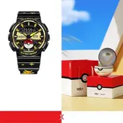 Black Anime Watch Pikachu Pokemon Series High End Electronic Watches Gifts Boys Girls Student New Trendy Timepiece
