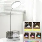 LED Desk Lamp Reading Bedside Table Dimmable Rechargeable Night Light Flexible