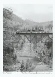 *Montana Postcard-"2 Locomotives @ Java Trestle/Middle Fork/Flathead River" (A1)