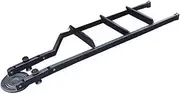 126CM Universal Tailgate Rotary Ladder Suitable Compatible for Pickup Truck Car Rear Door Ladder Tailgate Folding Ladder Auxiliary