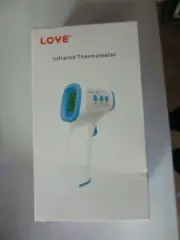 Non-Contact Touchless Infrared Forehead Instant Digital Thermometer LCD Display