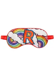 Jessica Russell Flint R Is For Rainbow Silk eye Mask - Multicoloured ONE SIZE