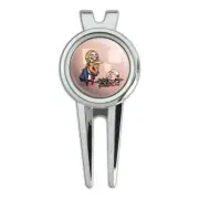 Donald Trump Hillary Clinton Mask Golf Divot Tool Ball Marker