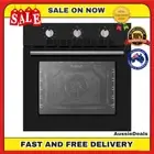 Devanti 60cm Electric Built In Wall Oven Stainless Steel Convection Grill Ovens
