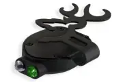 Browning Black Buckmark White Green Flashlight LED Cap Clip Light - 3716110