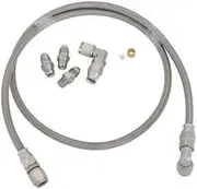 Aeroflow Universal Turbo Oil Feed Line -4AN Line Kit Npt/Bsp 1 Metre - AF30-1011