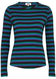 Ymc Raindrops Striped Jersey top - Multicoloured - L (UK14 / L) L (UK14 / L)