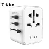 在飛比找HOTAI購優惠-【Zikko】ES300 PD20W 氮化鎵旅行充電器 白