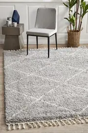 Buff Silver Rug
