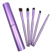 Catzon Portable Mini Makeup Brush Set Eye Beauty Tool-Purple