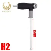 2MM Metric T-Handle Hex Allen Key Wrench Spanner Screwdriver H2*75MM