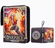 One Piece TCG Card Binder Album Trading Card Game Storage Book ACE 4 GRID