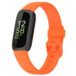 適用於 Fitbit inspire3 錶帶 矽膠腕帶 inspire 3 替換錶帶