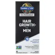 Garden of Life, Hair Growth+ for Men, 30 Vegetarian Capsules